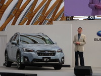 【スバル XV 新型】吉永社長「痺れるくらいの仕上がりに自信」 画像