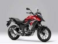 ホンダ 400X、2017年モデル発売…小型異形マフラー採用など 画像