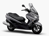 スズキ バーグマン200、カラーリングを変更 画像