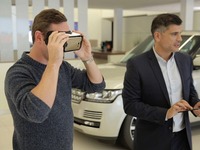 新型ディスカバリー、実物大サイズでVR体験…正規ディーラーに最新システム導入 画像