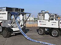 三菱重工、放水砲ロボットとホース延長ロボットの試作機開発…自動運転機能を装備 画像