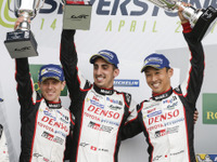 【WEC 第1戦】決着は残り13分、トヨタ8号車 中嶋一貴組が勝利…ポルシェ勢が2-3位 画像