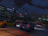 ゲーム『GTA V』を自動運転の学習に利用…データを抽出できる豊かな仮想環境 報道 画像