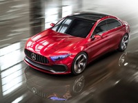 【上海モーターショー2017】メルセデス、コンセプトAセダン 発表…第5のコンパクトカー示唆 画像