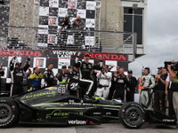 【INDYCAR 第3戦】ジョセフ・ニューガーデンが名門移籍後初優勝…佐藤琢磨は9位、アロンソも“登場” 画像