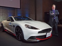 【アストンマーティン ヴァンキッシュS 新型】日本初公開…CEO「史上最高のスーパーGT」 画像