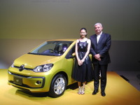 【VW up! 改良新型】シェア社長「熾烈な競争の中でも、必ずや健闘してくれるクルマ」 画像