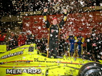 【INDYCAR 第4戦】昨季王者パジェノー、オーバル戦初優勝でポイント首位に浮上…琢磨はクラッシュ16位 画像