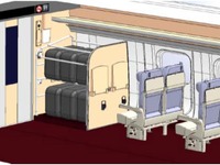 東北・北海道・秋田新幹線に荷物置場---訪日客増加で　7月から順次設置 画像