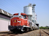 貨物専業の衣浦臨海鉄道、碧南線開業40周年でヘッドマーク掲出　5月25～28日 画像