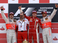 【F1イギリスGP】決勝…ライコネン、逆転優勝 画像