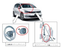 【リコール】VW＆アウディ、エアバッグやシートベルトに不具合 画像