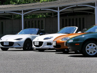 【マツダ ロードスター 歴代モデル 試乗】高性能化がもたらした“原点回帰”…中村孝仁 画像