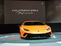 【ランボルギーニ ウラカン・ペルフォルマンテ】ニュル最速市販車…日本初公開 画像