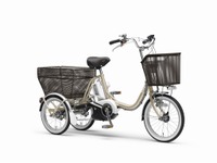 電動アシスト三輪自転車、PASワゴン 2017年型は大容量バッテリー搭載…ヤマハ発動機 画像