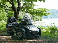トライクに実用性はあるのか? Can-am スパイダーで検証 画像