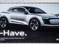 アウディ、EV広告でテスラを意識…「マスクCEOも必ずご購入を」 画像