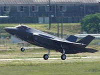 最新鋭のステルス戦闘機「F-35A ライトニングII」、国内組み立て初号機のテストフライトを実施 画像