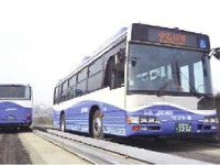 ガイドウェイバスに自動運転導入を検討…名古屋ゆとりーとライン 画像