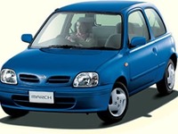 日産は2002年に『マーチ』など新型5車種を発売 画像