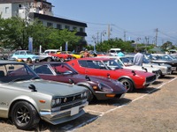【石和温泉郷クラシックカーフェス2017】温泉街に懐かしのオールドカーが集合 画像