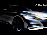ホンダ アコード 新型のデザインスケッチを公開 7月デビューが決定 画像
