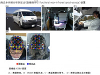 NEXCO中日本など、脳科学に着目した交通安全施策の評価手法を開発 画像