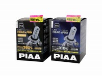 PIAA、ヘッド&フォグ用LEDバルブの新製品発売…路面の明るさを追求 画像
