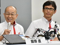 【タミヤ 1/6アフリカツイン 発売イベント】真似したものはひとつもない! オフロードでの走破性と高速安定性を高次元で両立…開発者談 画像