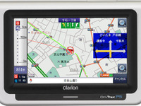 【最新カーナビ徹底ガイド2007】クラリオン DrivTrax P5…車載ナビライクな使い心地が魅力のPND 画像