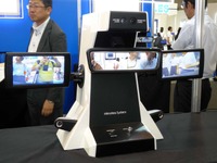 【人とくるまのテクノロジー2017名古屋】村上開明堂、電子ミラーシステムやガラス加工技術を応用したコンソールなどを出展 画像