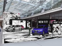 【ホンダ フィット 改良新型】ジャンプ人気作品の原画世界をバーチャルドライブ 7月6日よりコラボイベント開催 画像