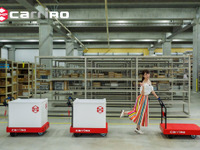 ZMP、物流支援ロボット キャリロ をバージョンアップ…操作性・走行性能向上 画像