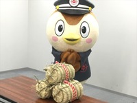 西東京バスの「にしちゅん」、バスキャラ選手権優勝　副賞は米俵3俵 画像