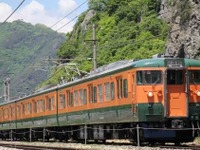 115系湘南色がJR篠ノ井線へ…しなの鉄道が「湘南色で行く」列車　7月30日 画像