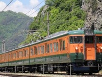 115系湘南色がJR篠ノ井線へ…しなの鉄道が「湘南色で行く」列車 7月30日 画像