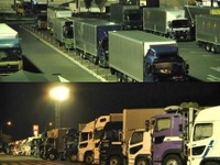SA・PAで大型車の駐車場不足対策を実施へ---東名高速と新東名高速 画像