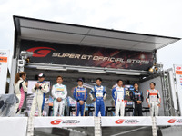 【SUPER GT 第4戦】晴天でレースをしたい…予選TOP3ドライバートークショー 画像