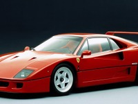 フェラーリ F40、デビュー30周年…日本のバブル期を象徴する名車 画像