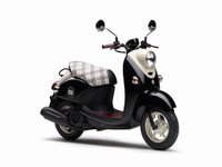 ヤマハ ビーノ、20周年記念限定モデルを発売…オリジナルチェック柄シートなど 画像