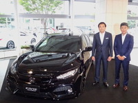 【ホンダ シビック 新型】寺谷日本本部長「ホンダの個性を際立たせたい」…事前受注6300台と好調 画像