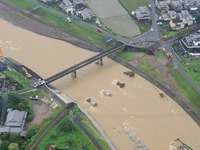 JR九州、久大本線の全線復旧は1年後めど…日田彦山線63カ所で被害 画像