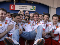 【F1トルコGP】決勝…フェラーリが1-2、マッサ＆ライコネン 画像