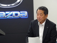 マツダ 藤本常務「クロスオーバー系で反転攻勢」…第1四半期営業利益は24％減 画像