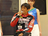 【SUPER GT】山野選手トークショー…雪がふれば完璧 画像