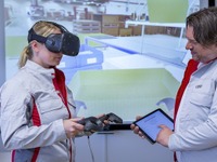 アウディ、従業員の研修にVRを導入…ゲーム感覚で技能向上 画像