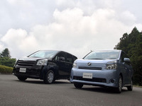 乗用車販売ランキング8月…ヴォクシー/ノア が上昇 画像