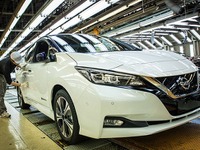 【日産 リーフ 新型】欧米工場で年内に生産開始…立ち上がりからフル生産 画像