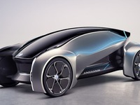 ジャガー フューチャータイプ 発表…2040年の自動運転シェアモビリティ提案 画像