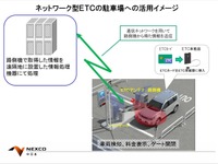 ETCカードによる駐車料金決済の試行運用、第2弾を名古屋で実施へ…モニター募集 画像